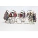 Bracelet Silver Sterling 925 Jewelry Tourmaline Gem Stones Women's Handmade A981
